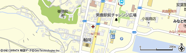 秋田県男鹿市船川港船川栄町47周辺の地図