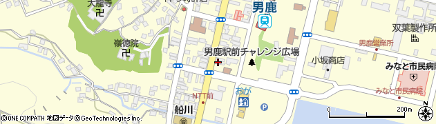 秋田県男鹿市船川港船川栄町68周辺の地図