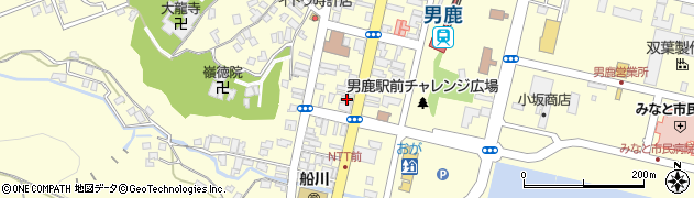 秋田県男鹿市船川港船川栄町41周辺の地図