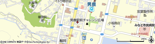秋田県男鹿市船川港船川栄町71周辺の地図