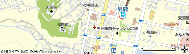 秋田県男鹿市船川港船川栄町37周辺の地図