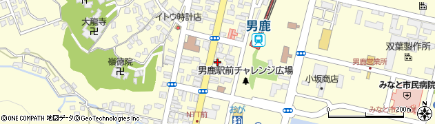 秋田県男鹿市船川港船川栄町77周辺の地図