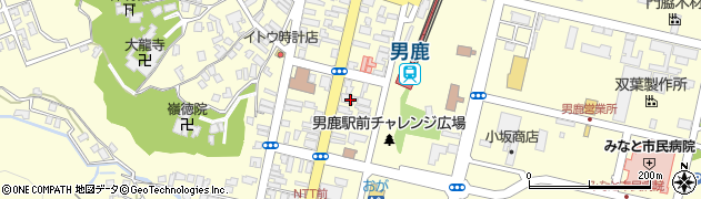 秋田県男鹿市船川港船川栄町81周辺の地図