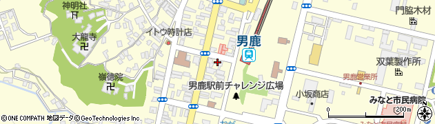 秋田県男鹿市船川港船川栄町85周辺の地図