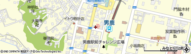 秋田県男鹿市船川港船川栄町87周辺の地図