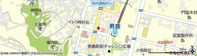 秋田県男鹿市船川港船川栄町89周辺の地図