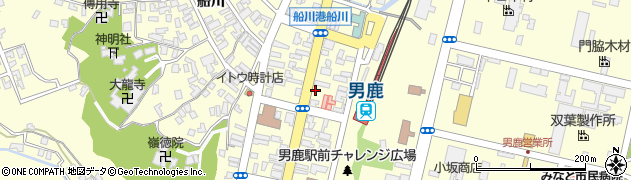 秋田県男鹿市船川港船川栄町90周辺の地図