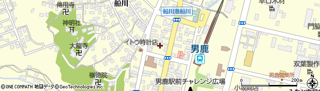 秋田県男鹿市船川港船川栄町23周辺の地図