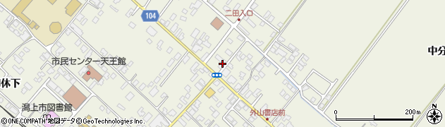 秋田銀行天王支店周辺の地図