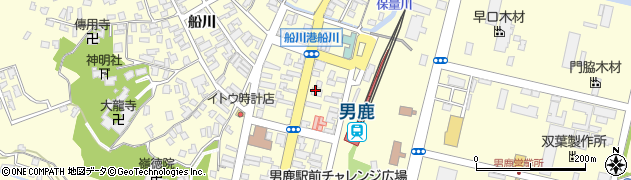 秋田県男鹿市船川港船川栄町95周辺の地図
