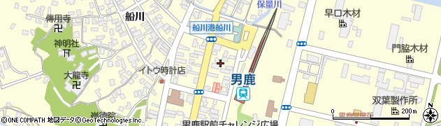 秋田県男鹿市船川港船川栄町98周辺の地図