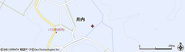 秋田県南秋田郡井川町井内杉ケ崎108周辺の地図