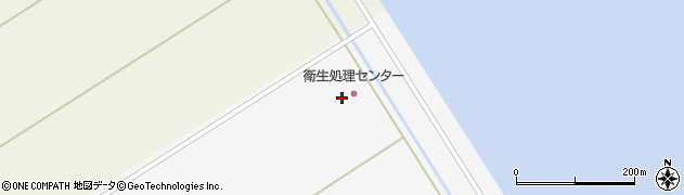 秋田県潟上市昭和大久保大藤崎周辺の地図