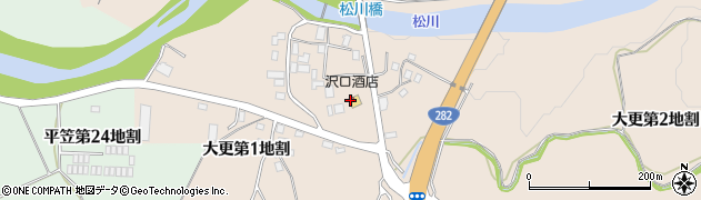 澤口酒店周辺の地図
