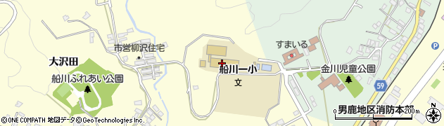 船川　児童クラブ周辺の地図