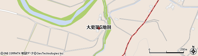 岩手県八幡平市大更第５地割周辺の地図
