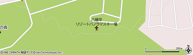 八幡平マウンテンホテル周辺の地図