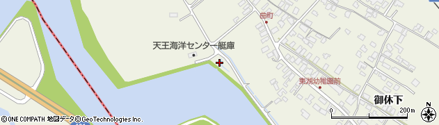 秋田県潟上市天王天王273周辺の地図
