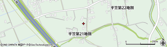 岩手県八幡平市平笠（第２１地割）周辺の地図