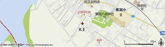 秋田県潟上市天王天王172周辺の地図