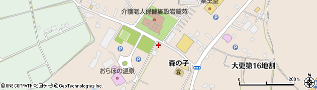 岩手県北バス八幡平営業所周辺の地図