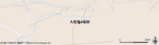 岩手県八幡平市大更（第４地割）周辺の地図