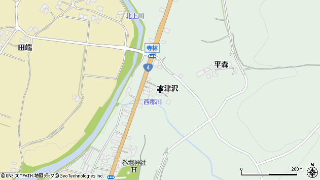 〒028-4122 岩手県盛岡市寺林の地図