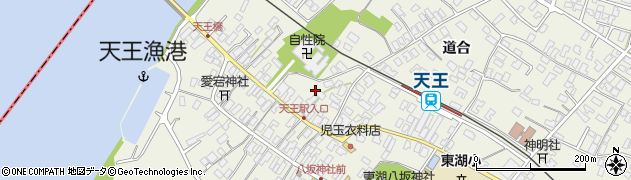 秋田県潟上市天王天王45周辺の地図