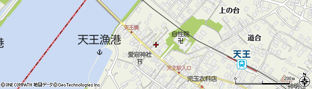 秋田県潟上市天王天王79周辺の地図
