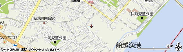 秋田県男鹿市船越船越433周辺の地図