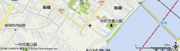 秋田県男鹿市船越船越58周辺の地図
