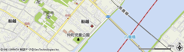 秋田県男鹿市船越船越436周辺の地図