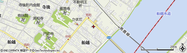 秋田県男鹿市船越船越6周辺の地図