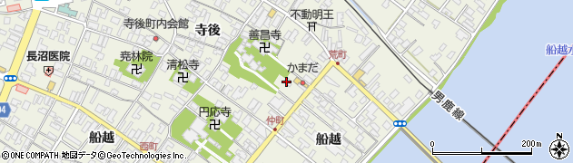 秋田県男鹿市船越船越295周辺の地図