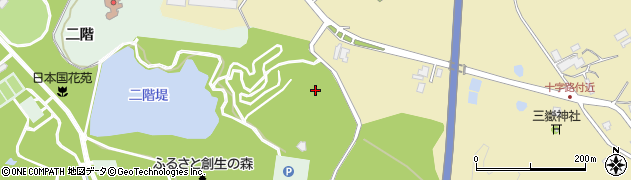 秋田県南秋田郡井川町坂本周辺の地図