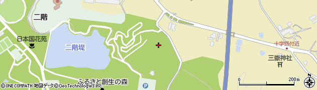 秋田県井川町（南秋田郡）坂本周辺の地図