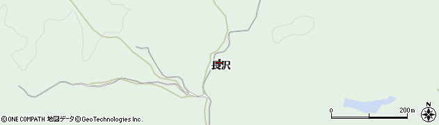 秋田県男鹿市船川港金川（長沢）周辺の地図