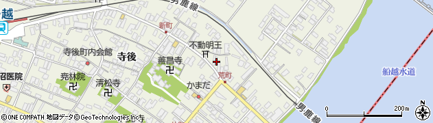 秋田県男鹿市船越船越378周辺の地図