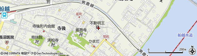 秋田県男鹿市船越船越370周辺の地図