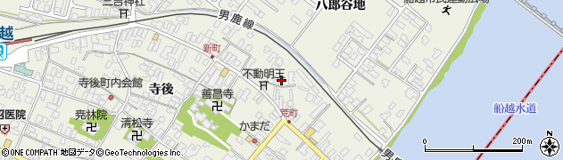 秋田県男鹿市船越船越379周辺の地図