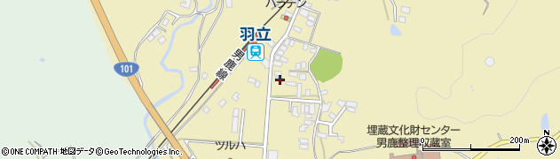 秋田県男鹿市船川港比詰才ノ神67周辺の地図