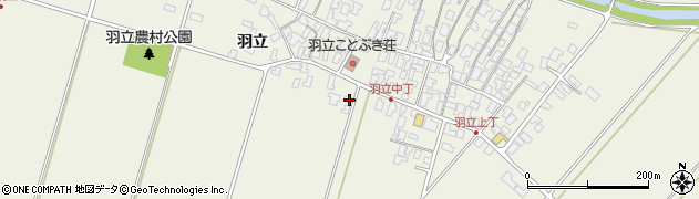 秋田県潟上市天王羽立620周辺の地図