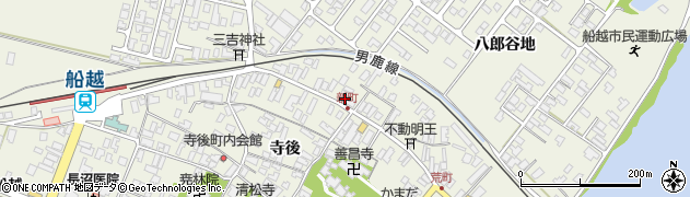 秋田県男鹿市船越船越339周辺の地図