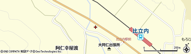 北秋田警察署幸屋渡駐在所周辺の地図
