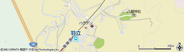 秋田県男鹿市船川港比詰二合田19周辺の地図
