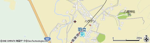 秋田県男鹿市船川港比詰二合田89周辺の地図