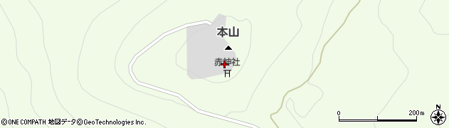 本山周辺の地図
