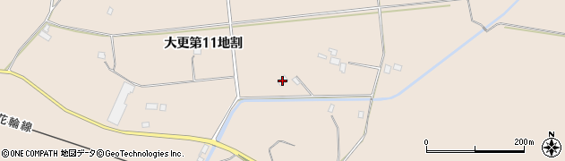 岩手県八幡平市大更第１１地割164周辺の地図