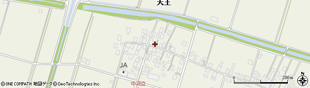 秋田県潟上市天王羽立518周辺の地図