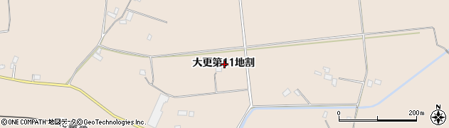 岩手県八幡平市大更第１１地割周辺の地図